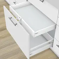 Внутренний ящик BLUM TANDEMBOX antaro, L-550 мм, низкий H-83 мм, белый — купить оптом и в розницу в интернет магазине GTV-Meridian.